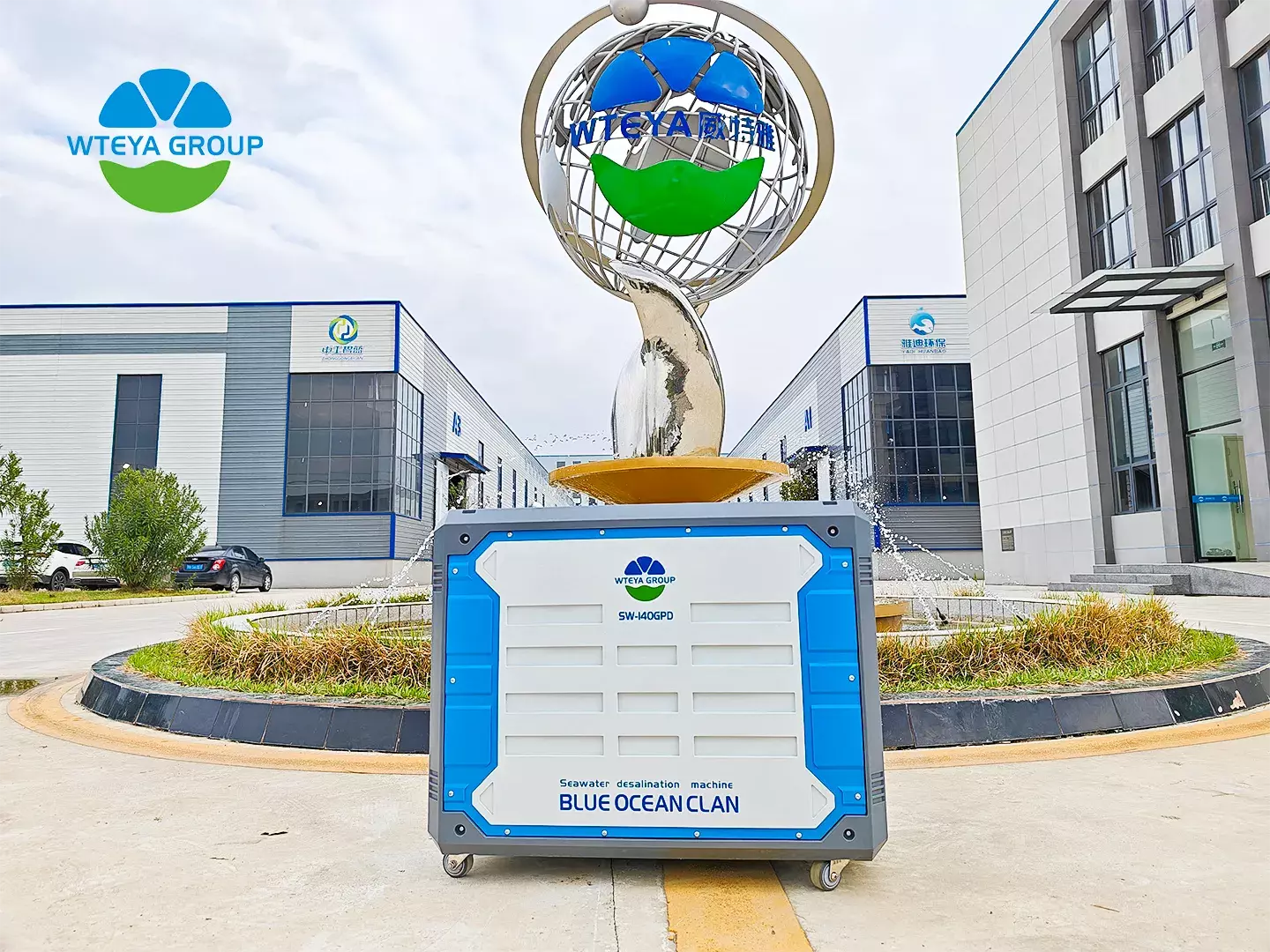 portable seawater desalination